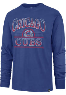 47 Chicago Cubs Blue Franklin Long Sleeve Fashion T Shirt