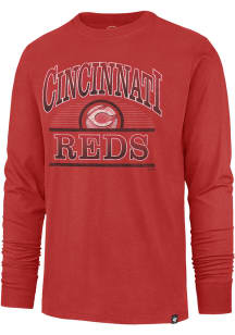 47 Cincinnati Reds Red Franklin Long Sleeve Fashion T Shirt