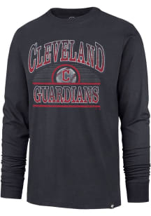 47 Cleveland Guardians Navy Blue Franklin Long Sleeve Fashion T Shirt