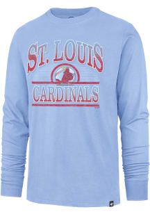 47 St Louis Cardinals Light Blue Franklin Long Sleeve Fashion T Shirt