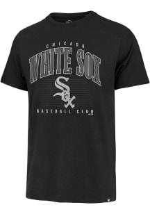 47 Chicago White Sox Black Franklin Short Sleeve Fashion T Shirt