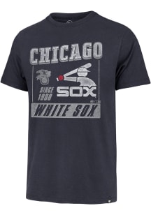47 Chicago White Sox Navy Blue Franklin Short Sleeve Fashion T Shirt