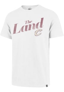 47 Cleveland Cavaliers White Scrum Short Sleeve Fashion T Shirt
