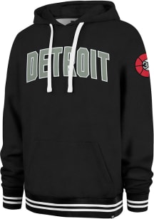 47 Detroit Pistons Mens Black Eastport Fashion Hood