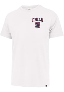 47 Philadelphia 76ers White Franklin Short Sleeve Fashion T Shirt