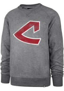 47 Cleveland Guardians Mens Grey MATCH Long Sleeve Fashion Sweatshirt