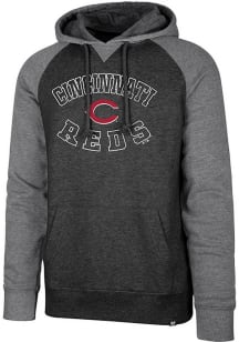 47 Cincinnati Reds Mens Black Match Raglan Fashion Hood