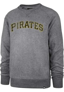 47 Pittsburgh Pirates Mens Grey Match Long Sleeve Fashion Sweatshirt
