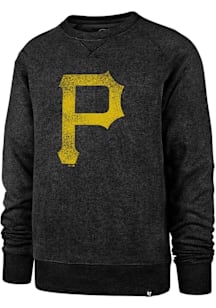 47 Pittsburgh Pirates Mens Black Match Long Sleeve Fashion Sweatshirt
