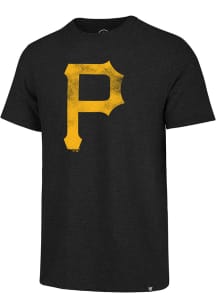 47 Pittsburgh Pirates Black Match Short Sleeve Fashion T Shirt