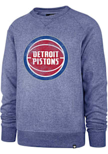 47 Detroit Pistons Mens Blue Match Long Sleeve Fashion Sweatshirt