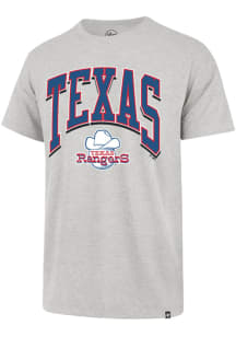 47 Texas Rangers Grey Walk Tall Franklin Short Sleeve Fashion T Shirt