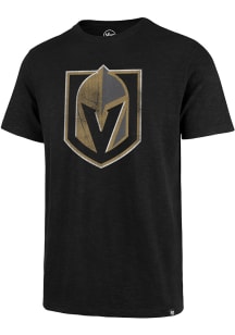 47 Vegas Golden Knights Black Grit Scrum Short Sleeve Fashion T Shirt