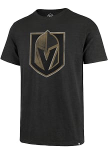 47 Vegas Golden Knights Charcoal Grit Scrum Short Sleeve Fashion T Shirt