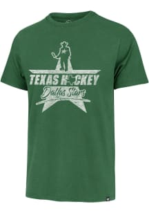 47 Dallas Stars Kelly Green Texas Hockey Short Sleeve Fashion T Shirt