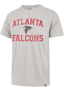 47 Atlanta Falcons Grey Union Arch Short Sleeve Fashion T Shirt