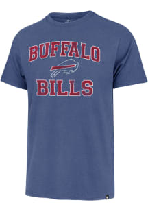 47 Buffalo Bills Blue Union Arch Short Sleeve Fashion T Shirt