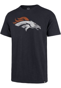 47 Denver Broncos Navy Blue Grit Scrum Short Sleeve Fashion T Shirt
