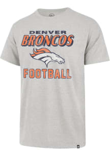 47 Denver Broncos Grey Franklin Short Sleeve Fashion T Shirt