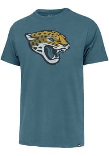 47 Jacksonville Jaguars Teal Franklin Short Sleeve Fashion T Shirt