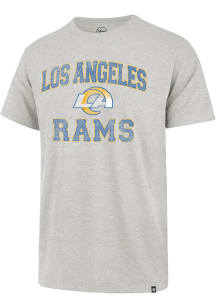 47 Los Angeles Rams Grey Franklin Short Sleeve Fashion T Shirt