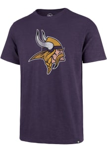47 Minnesota Vikings Purple Grit Scrum Short Sleeve Fashion T Shirt