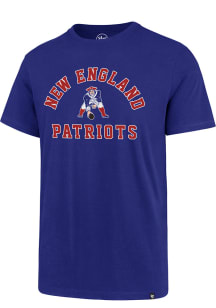 47 New England Patriots Blue Super Rival Short Sleeve T Shirt
