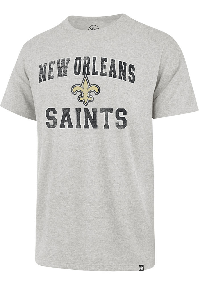 '47 Men's New Orleans Saints Vintage Brisk Franklin Short Sleeve Shirt