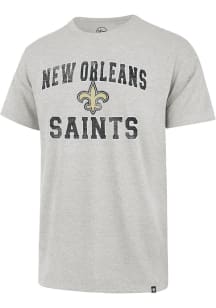 47 New Orleans Saints Grey Franklin Short Sleeve Fashion T Shirt