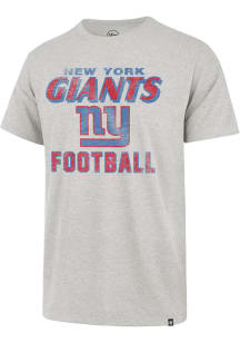 47 New York Giants Grey Franklin Short Sleeve Fashion T Shirt