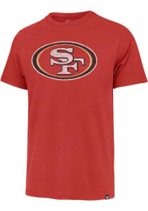 47 San Francisco 49ers Red Franklin Short Sleeve Fashion T Shirt