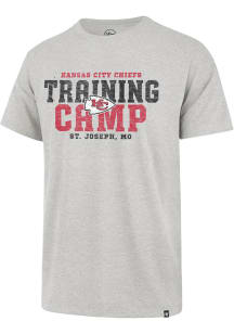 47 Kansas City Chiefs Grey Training Camp Event Short Sleeve Fashion T Shirt