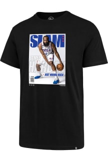 James Harden Philadelphia 76ers Black Super Rival Short Sleeve Player T Shirt