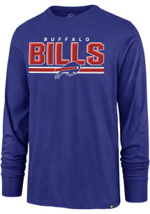 47 Buffalo Bills Blue Edge Blitz Super Rival Long Sleeve T Shirt