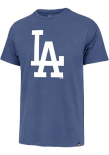 47 Los Angeles Dodgers Blue Imprint Franklin Short Sleeve Fashion T Shirt