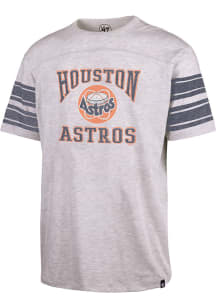 47 Houston Astros Grey Arena Arch Holyoke Short Sleeve Fashion T Shirt