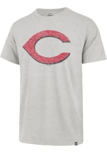 47 Cincinnati Reds Grey Premier Franklin Short Sleeve Fashion T Shirt
