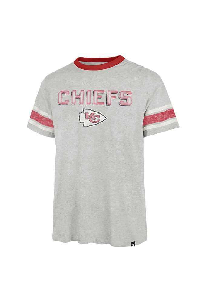 NFL Team Apparel Kansas City Chiefs V-Neck Twill Short Sleeve Youth Jersey  - Sinbad Sports Store