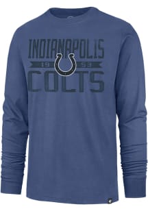47 Indianapolis Colts Blue WIDE OUT FRANKLIN Long Sleeve Fashion T Shirt