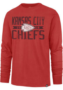 47 Kansas City Chiefs Red WIDE OUT FRANKLIN Long Sleeve Fashion T Shirt