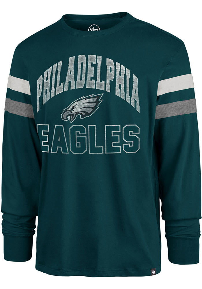 47 Philadelphia Eagles Black IRVING Long Sleeve Fashion T Shirt