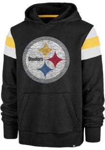47 Pittsburgh Steelers Mens Black NICO Fashion Hood