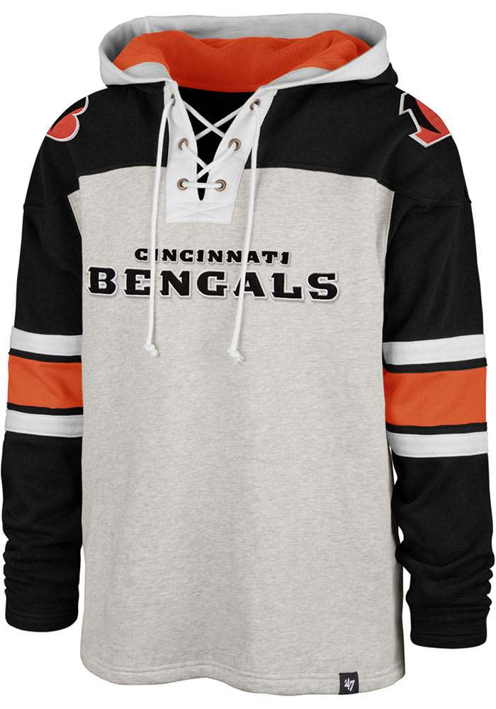 Cincinnati Bengals '47 Brand Gray Hoodie