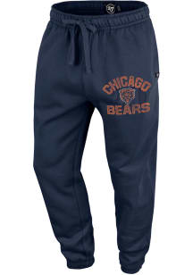 47 Chicago Bears Mens Navy Blue TRAILSIDE Fashion Sweatpants