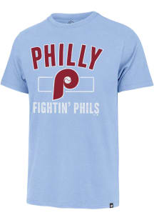 47 Philadelphia Phillies Light Blue Franklin Short Sleeve Fashion T Shirt