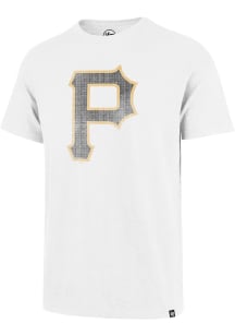 47 Pittsburgh Pirates White Scrum Short Sleeve Fashion T Shirt