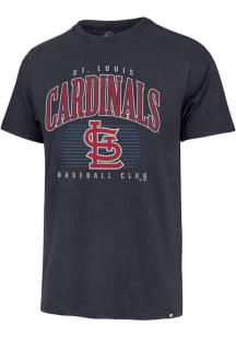 47 St Louis Cardinals Navy Blue Franklin Short Sleeve Fashion T Shirt