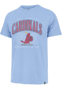 47 St Louis Cardinals Light Blue Franklin Short Sleeve Fashion T Shirt