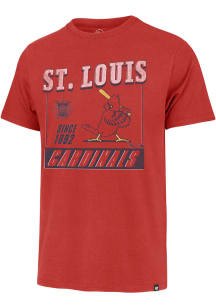 47 St Louis Cardinals Red Franklin Short Sleeve Fashion T Shirt