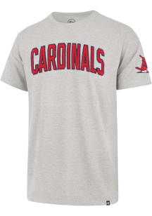 47 St Louis Cardinals Grey Fieldhouse Short Sleeve Fashion T Shirt